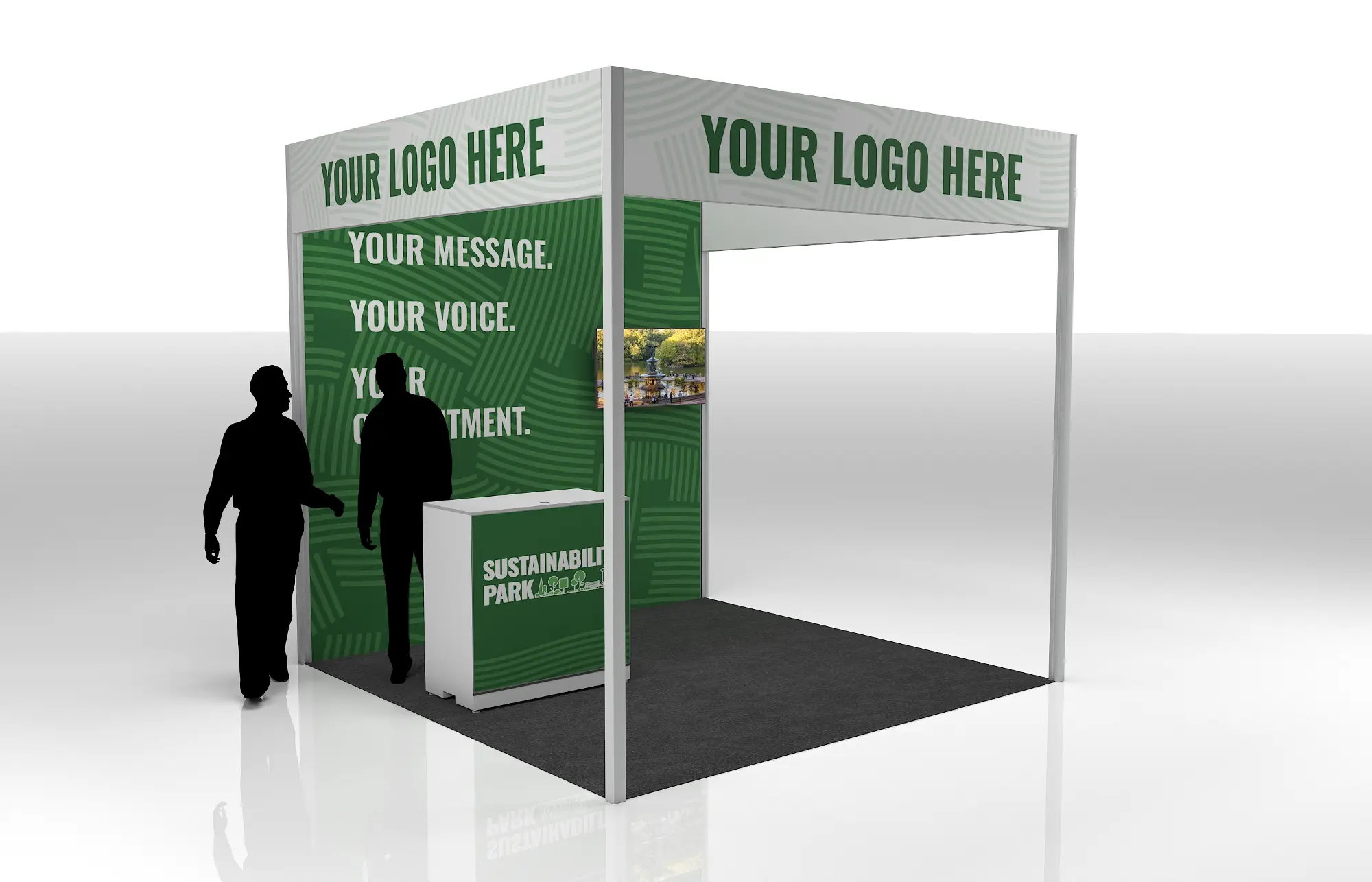 10x10 Booth