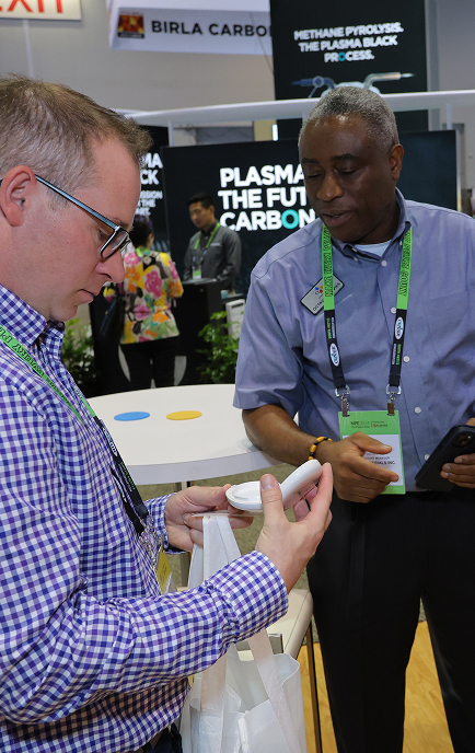 NPE attendees exploring